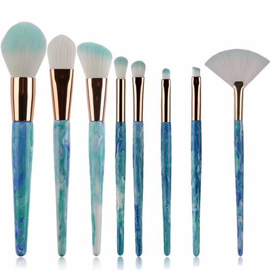 10 pièces/ensemble pinceaux de maquillage outil de fond de teint cosmétique