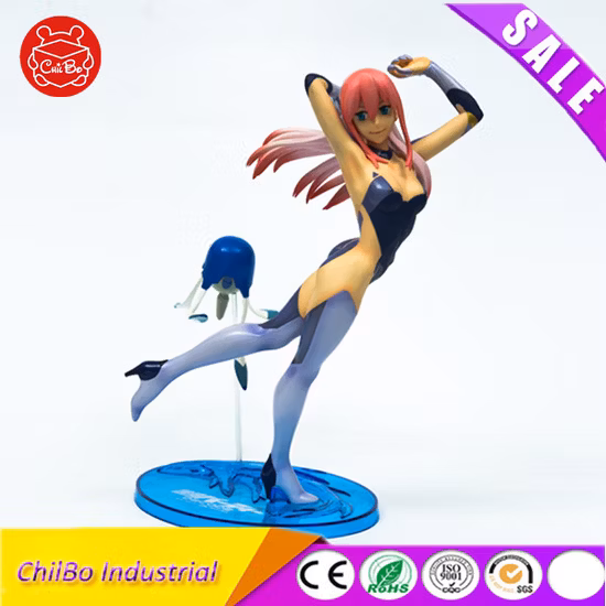 Jouets de promotion de figurines d'action de beauté en PVC sexy et personnalisés